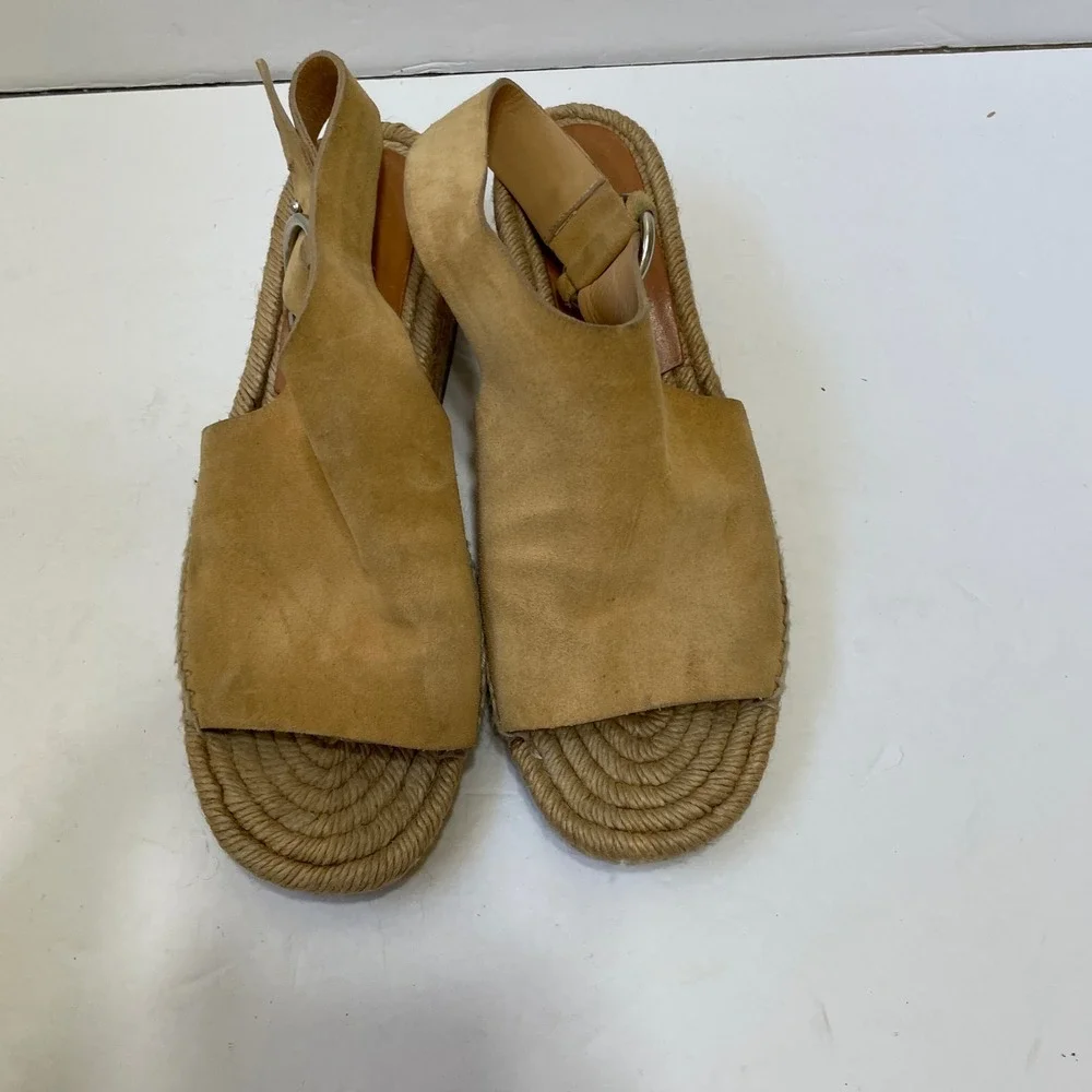 RAG & BONE CALLA WEDGE‎ ESPADRILLES IN DUNE